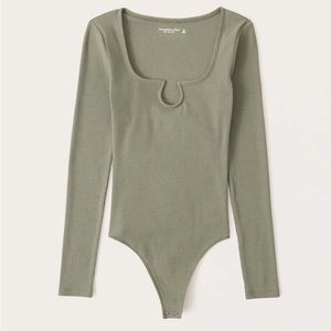 Abercrombie Long Sleeve Bodysuit